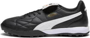 PUMA King Top Turf Training Soccer Cleats Puma Black/Puma White/Puma Gold 12 D (M)