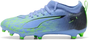 Puma Ultra 5 Match Chasing The Dream Youth FG/AG Soccer Shoes - Inspired by Christian Pulisic - Acceleration, Traction, Stability (Elektro Purple/Green Glare/Black, US Footwear Size System, Big Kid, Numeric, Medium, 6)