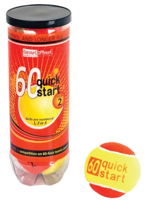 Quick Start 60 Tennis Balls