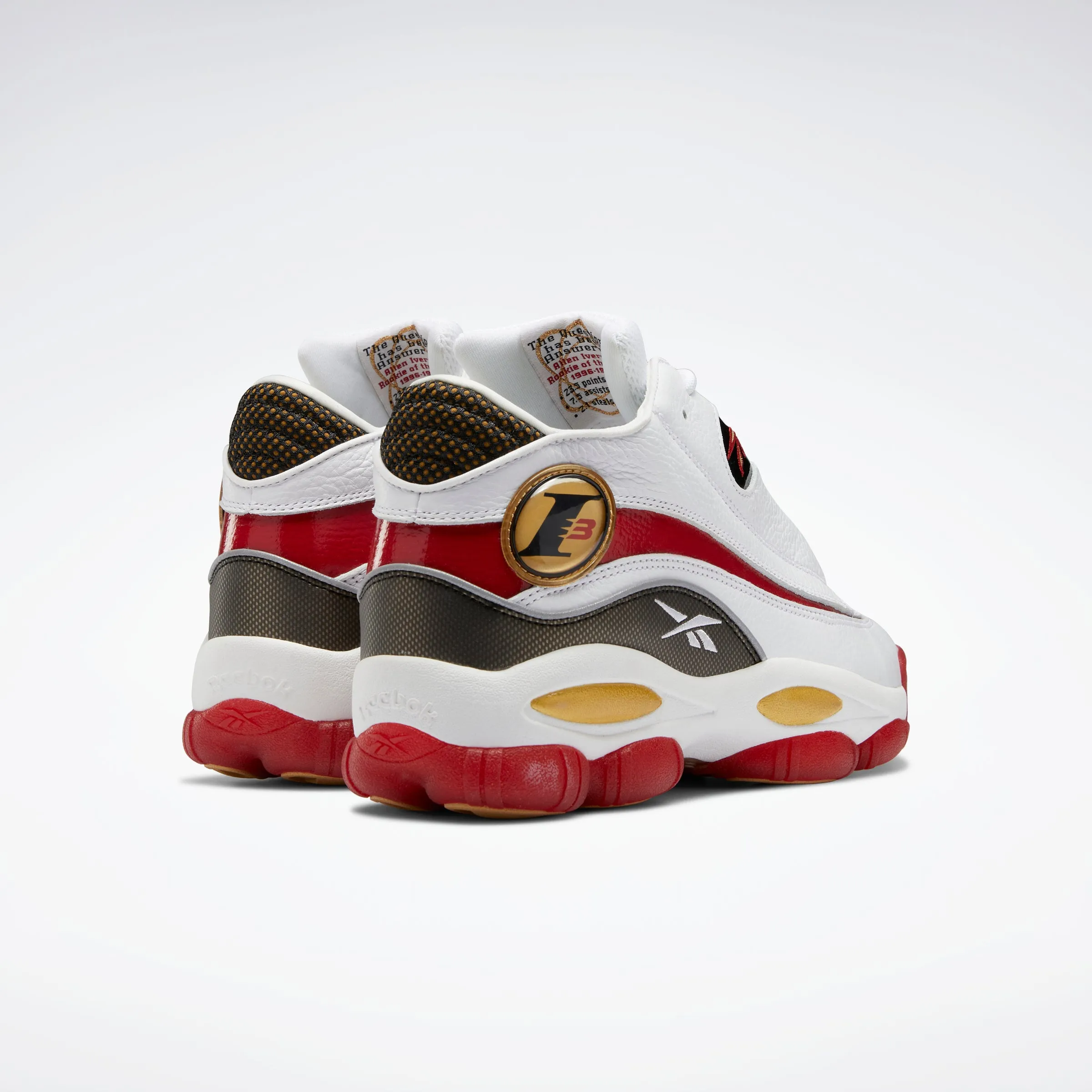Reebok Footwear Men The Answer Dmx Shoes Ftwwht/Flasrd/Cblack