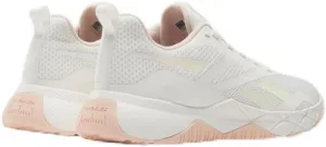 Reebok Women's NFX Trainer Sneaker, Chalk/Washed Clay/Footwear White, 9