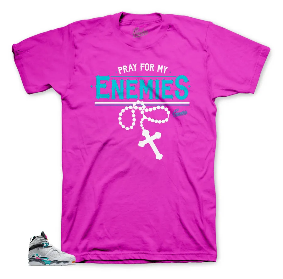 Retro 8 South Beach Enemies Shirt