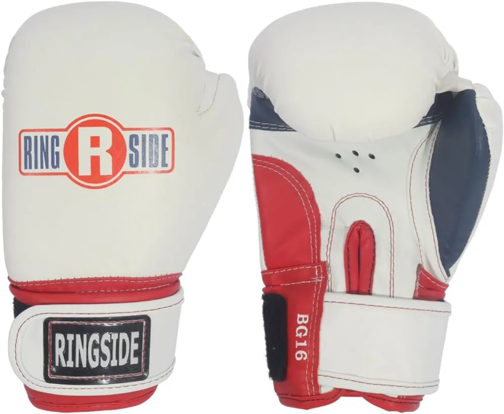 Ringside Pro Style Boxing Training Kickboxing Muay Thai Sparring Gloves, Youth