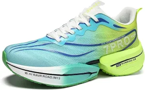 Running Shoes for Men with Arch Support Soft Bottom Cushioning Sneaker Marathon Racing Road Running Shoes Lightweight Breathable Mesh Walking Tennis Athletic Jogging Trainers