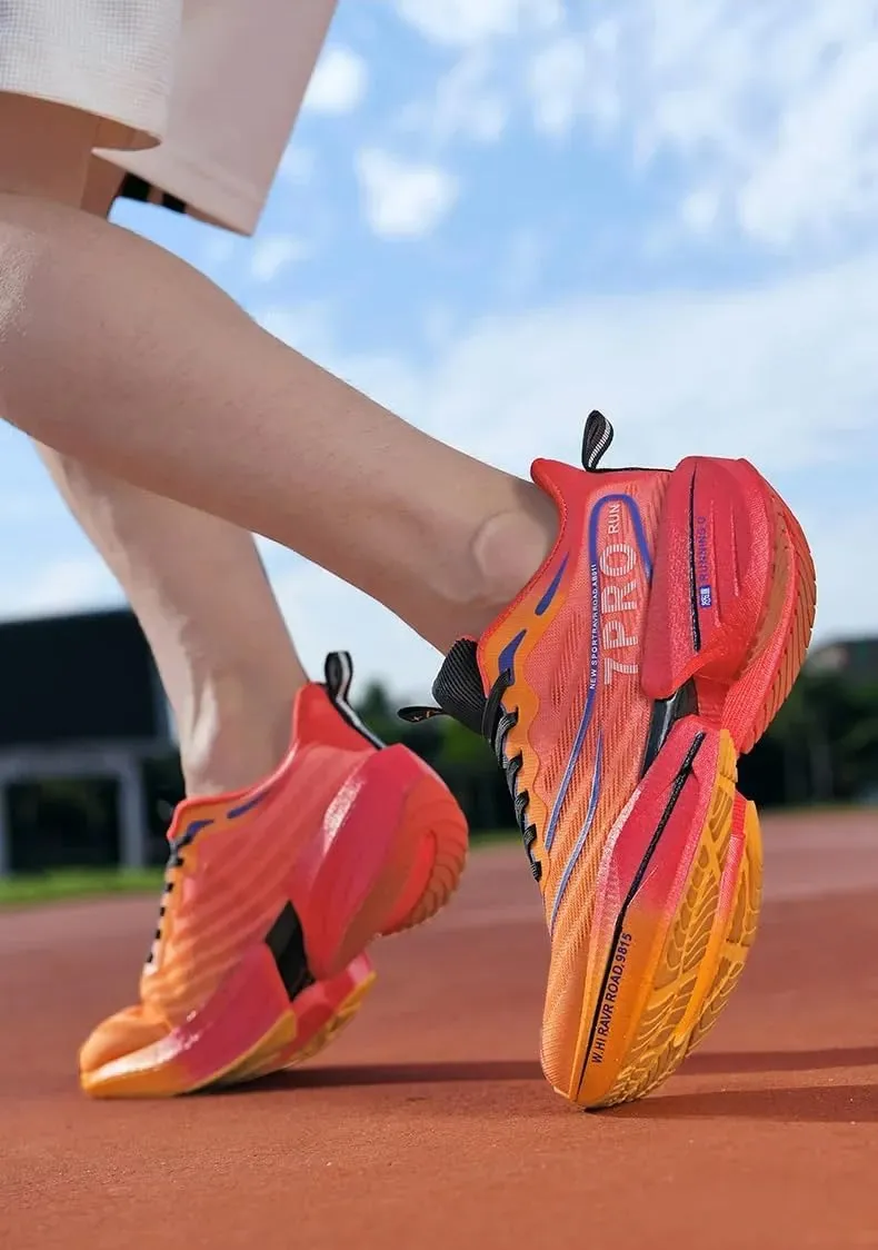 Running Shoes for Men with Arch Support Soft Bottom Cushioning Sneaker Marathon Racing Road Running Shoes Lightweight Breathable Mesh Walking Tennis Athletic Jogging Trainers