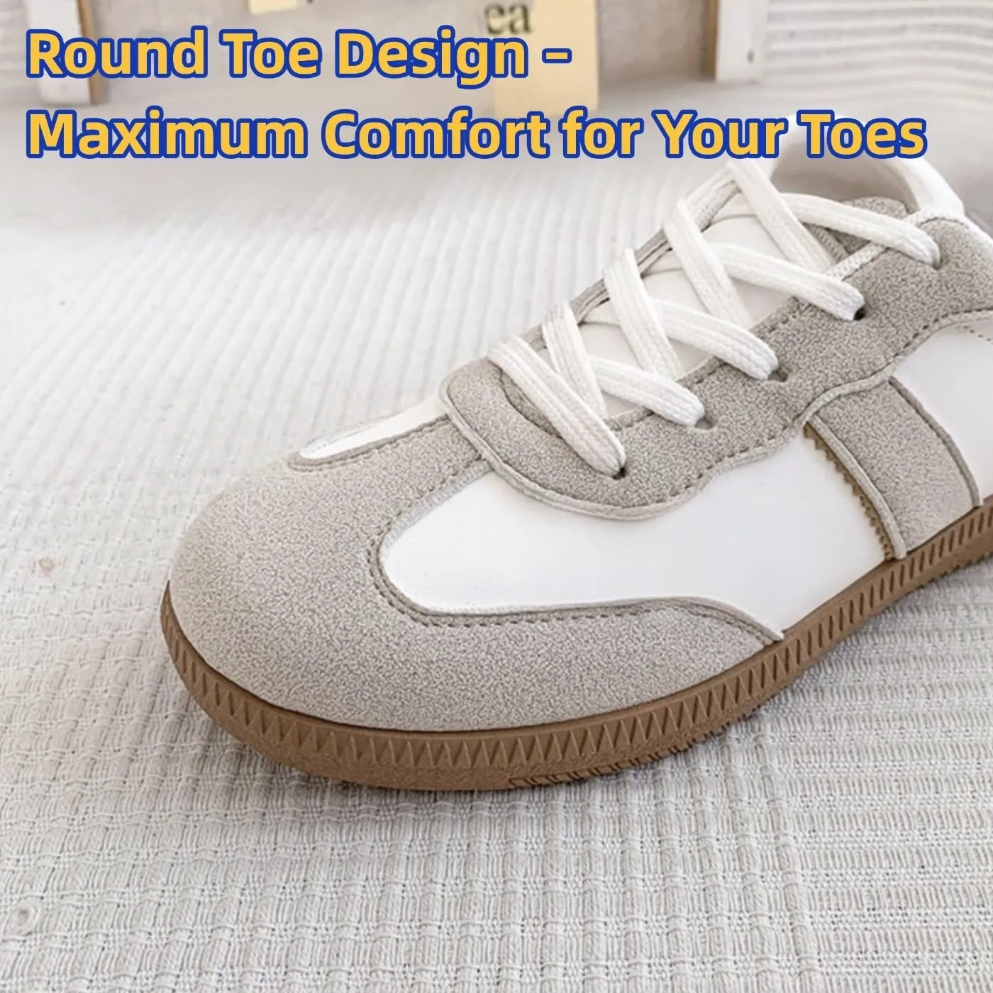 Running Shoes for Women & Girls Retro German Training Anti Slip Tennis Shoes Lightweight & Comfort Sneakers