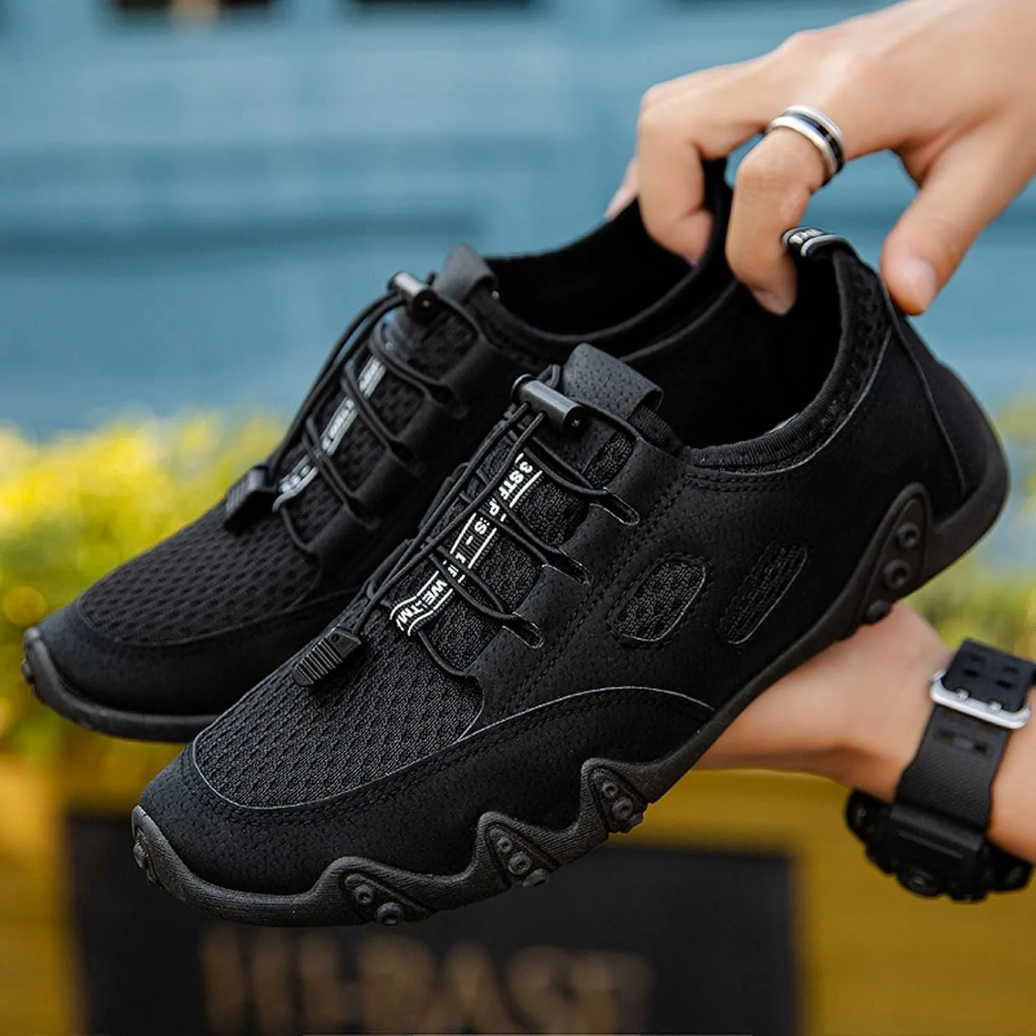 SBGMoSJ Casual Sneakers for Women Women's Plantar Fasciitis Shoes Wide Width Slip On Canvas Shoes for Women Wide Womens Sneakers Size 11 Wide Width Zapatillas para Mujer Elegantes