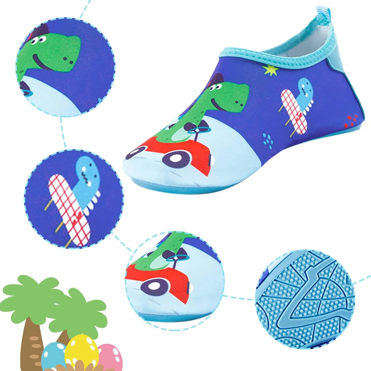 Shoes for Size 6 Girls Beach Swimming Shoes Outdoor Quick Children Kids Diving Water Socks Baby Shoe Size 5