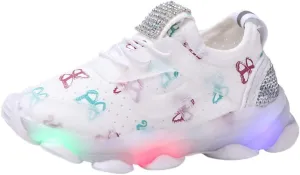 Shoes Girl Size 5t Led Girls Sport Run Crystal Baby Shoes Luminous Children Kid Baby Shoes 9t Girls Shoes