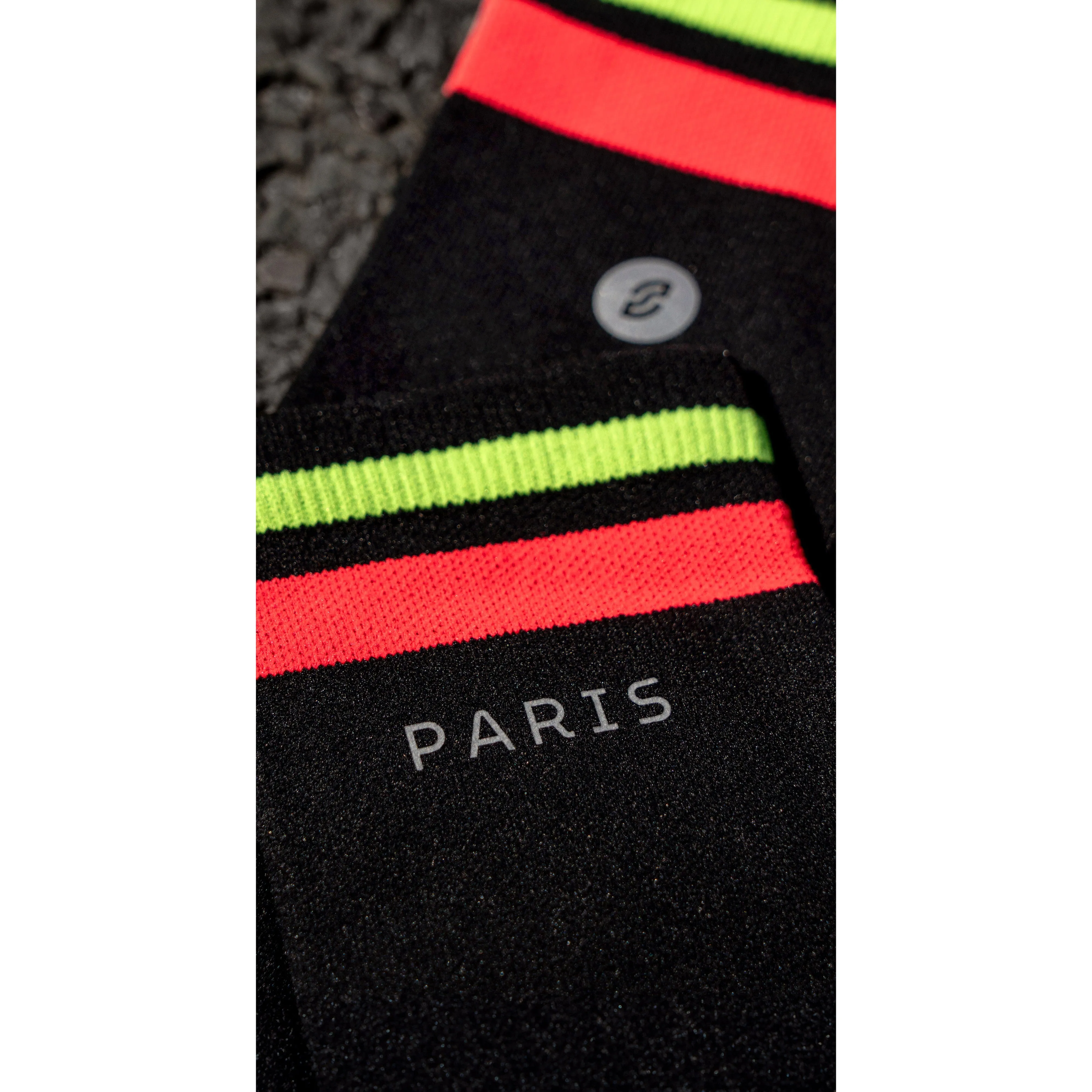 Shyu Racing Sock - Black | Red | Neon