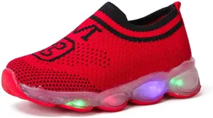 Size 5 Light up Shoes Leisure Casual Sneaker Toddler's Children's Mesh Outdoors Size 1 Baby Girls Shoes