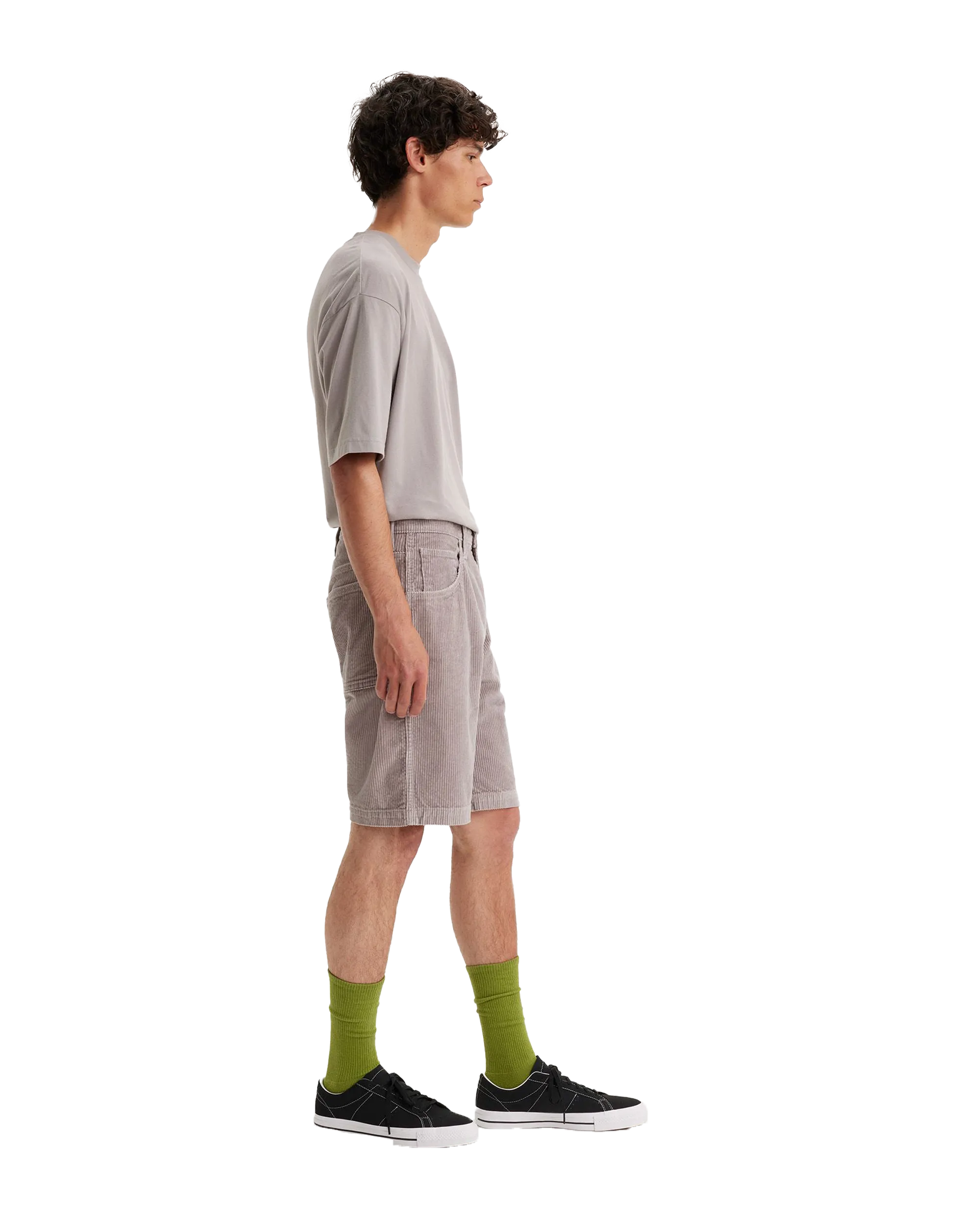 Skate Drop In Walkshorts in Silver Fox