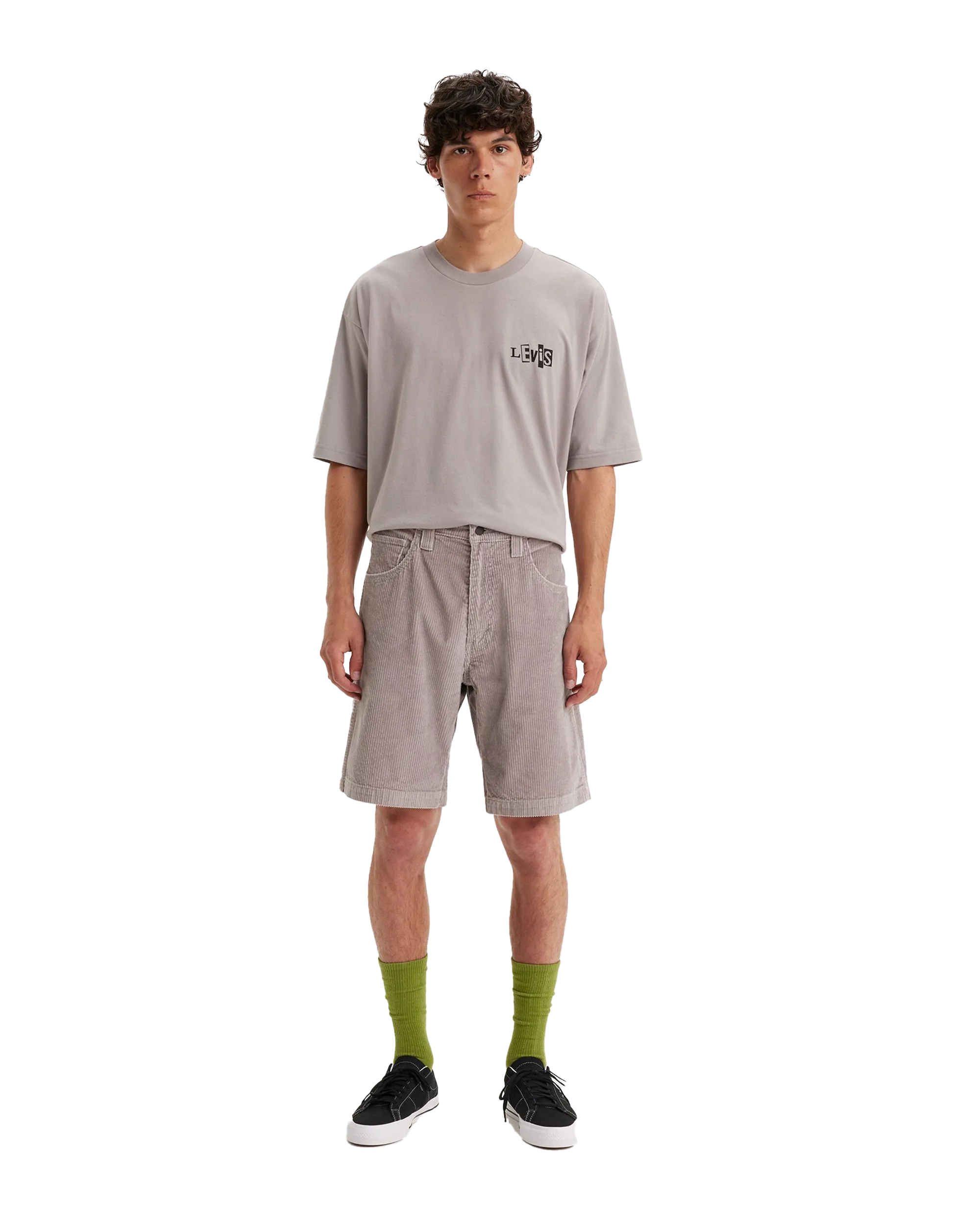 Skate Drop In Walkshorts in Silver Fox
