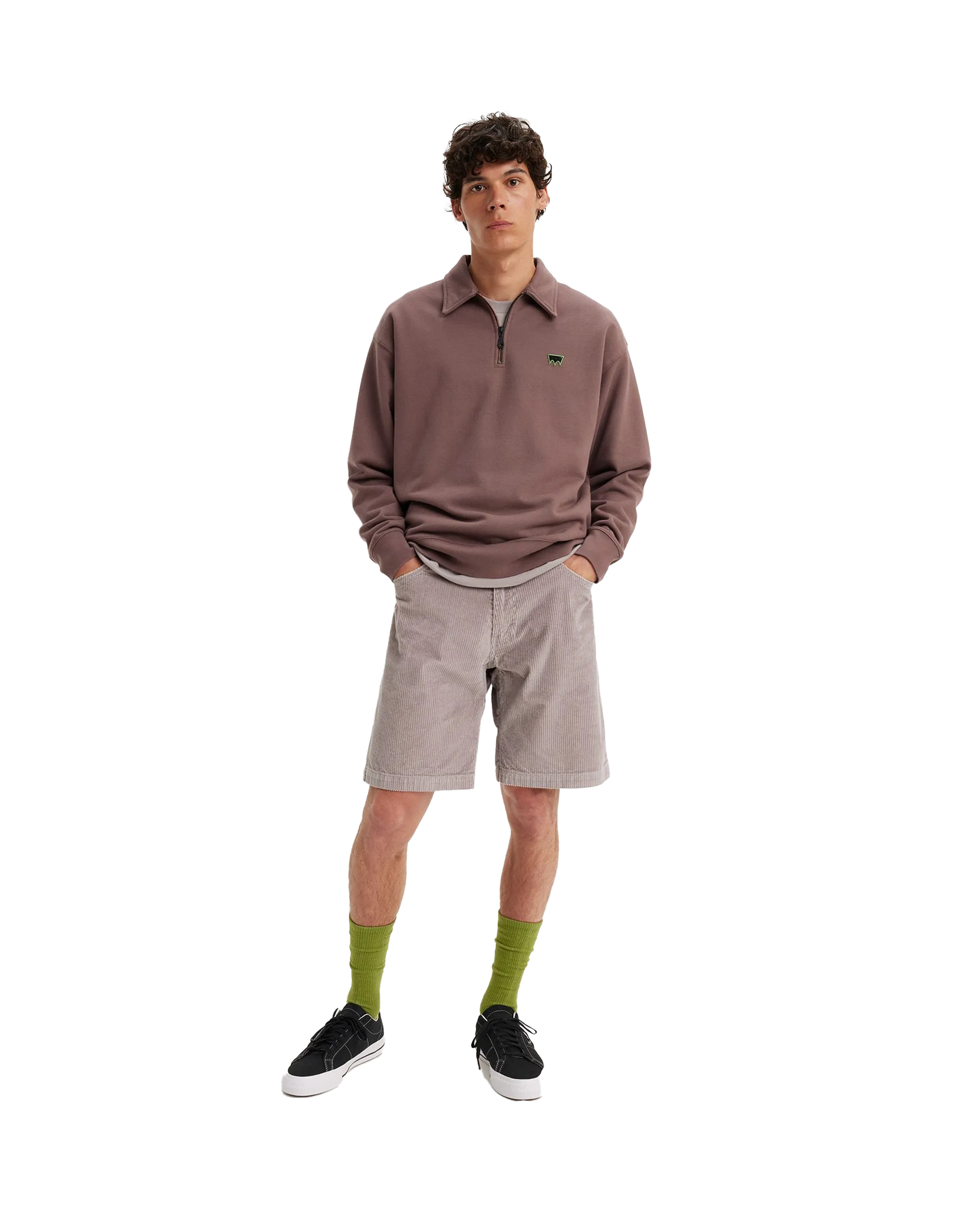 Skate Drop In Walkshorts in Silver Fox