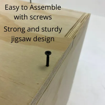 SMALL PLYOMETRIC WOODEN JUMP BOX