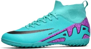 Soccer Cleats for Mens Womens Indoor Soccer Shoes Adult AG FG TF Football Boots Wide Training Sneaker