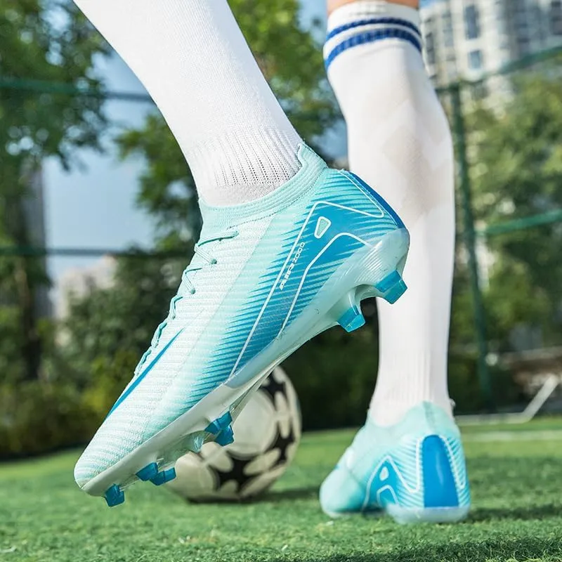 Soccer Cleats for Mens Womens Indoor Soccer Shoes Adult AG FG TF Football Boots Wide Training Sneaker