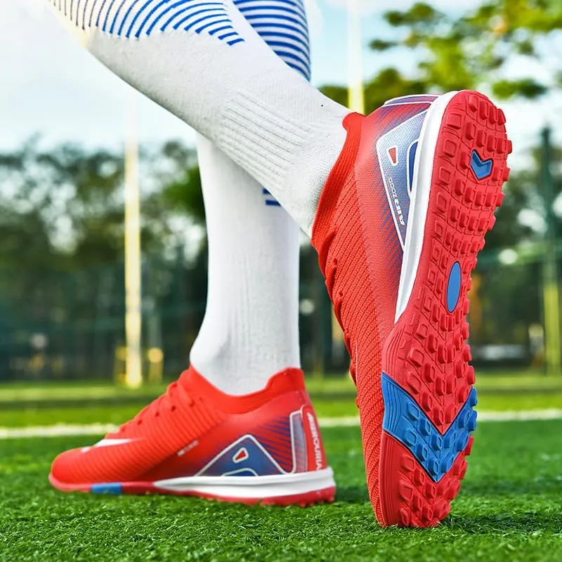 Soccer Cleats for Mens Womens Indoor Soccer Shoes Adult AG FG TF Football Boots Wide Training Sneaker