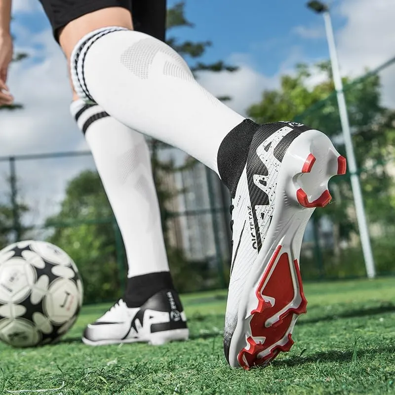 Soccer Cleats for Mens Womens Indoor Soccer Shoes Adult AG FG TF Football Boots Wide Training Sneaker