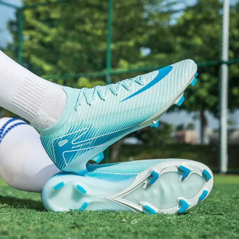 Soccer Cleats for Mens Womens Indoor Soccer Shoes Adult AG FG TF Football Boots Wide Training Sneaker
