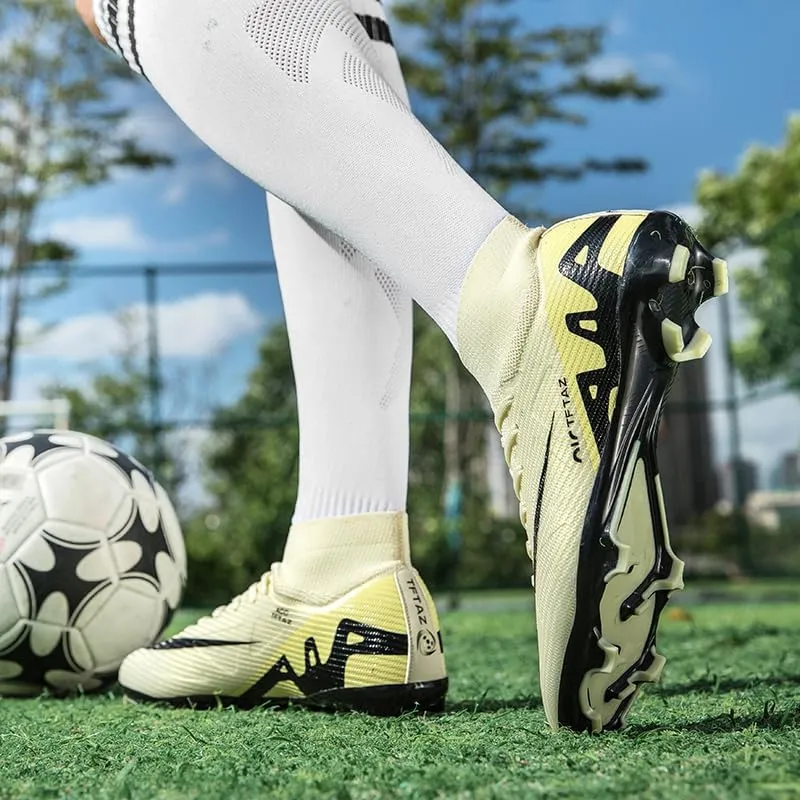 Soccer Cleats for Mens Womens Indoor Soccer Shoes Adult AG FG TF Football Boots Wide Training Sneaker