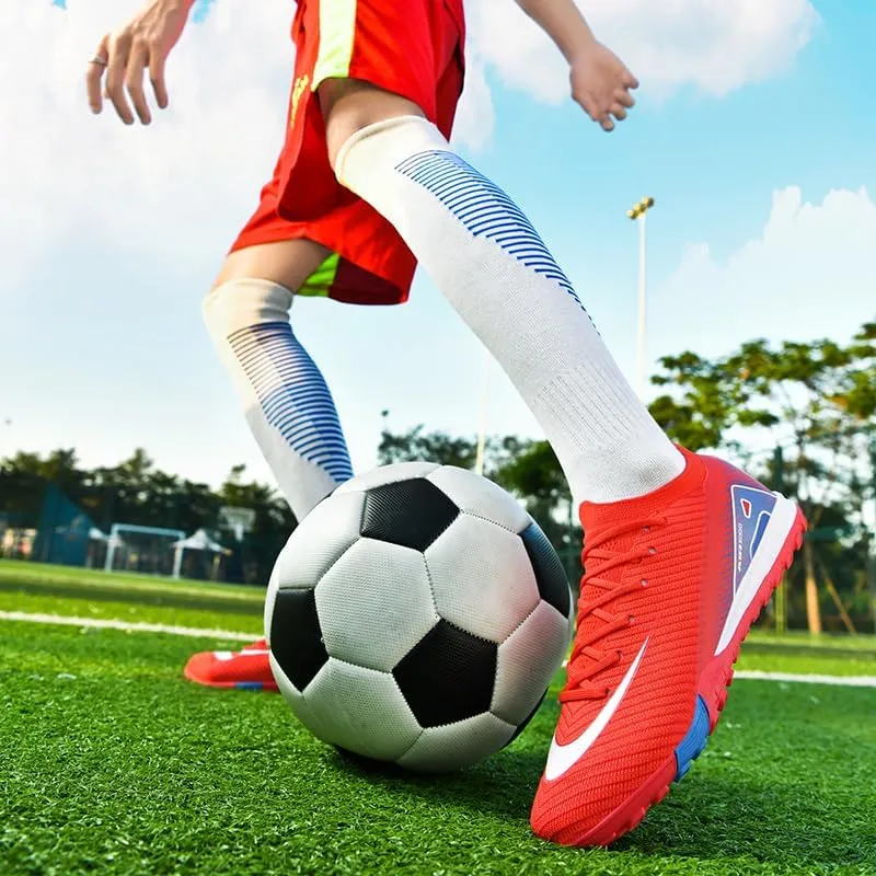 Soccer Cleats for Mens Womens Indoor Soccer Shoes Adult AG FG TF Football Boots Wide Training Sneaker