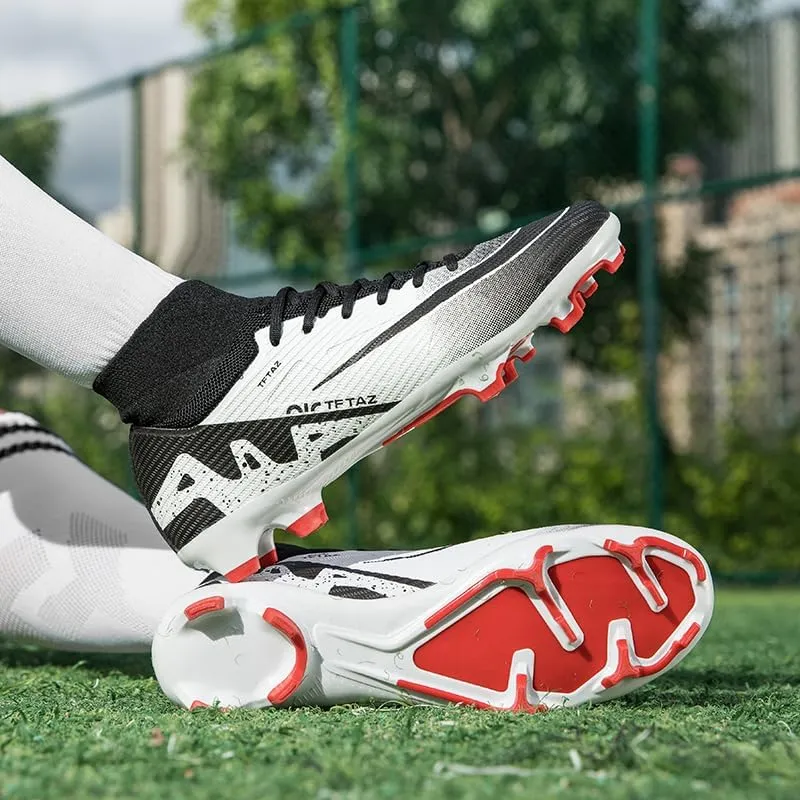 Soccer Cleats for Mens Womens Indoor Soccer Shoes Adult AG FG TF Football Boots Wide Training Sneaker