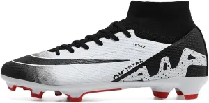 Soccer Cleats for Mens Womens Indoor Soccer Shoes Adult AG FG TF Football Boots Wide Training Sneaker