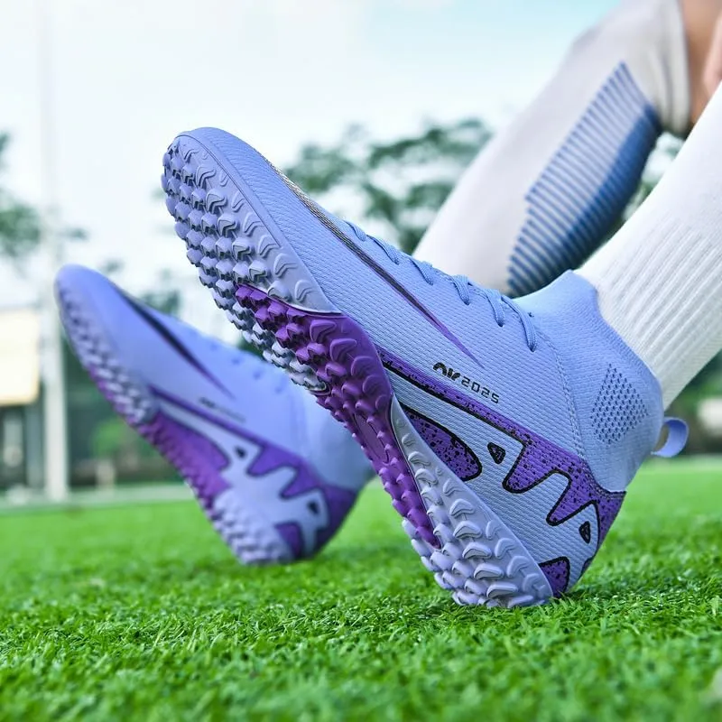 Soccer Cleats for Mens Womens Indoor Soccer Shoes Adult AG FG TF Football Boots Wide Training Sneaker