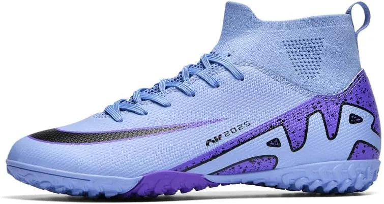 Soccer Cleats for Mens Womens Indoor Soccer Shoes Adult AG FG TF Football Boots Wide Training Sneaker