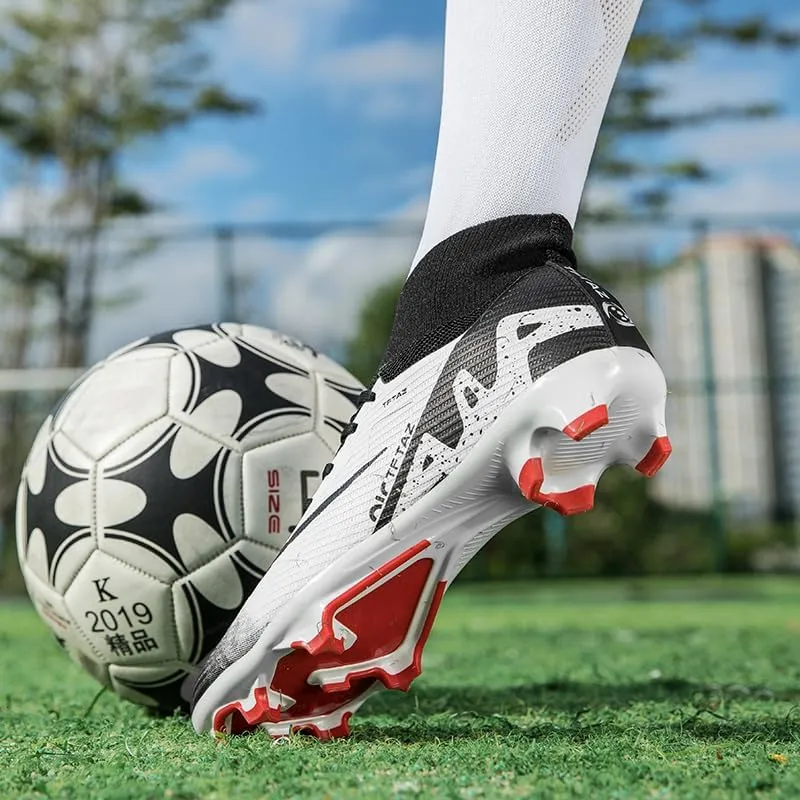 Soccer Cleats for Mens Womens Indoor Soccer Shoes Adult AG FG TF Football Boots Wide Training Sneaker