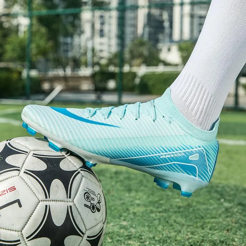 Soccer Cleats for Mens Womens Indoor Soccer Shoes Adult AG FG TF Football Boots Wide Training Sneaker