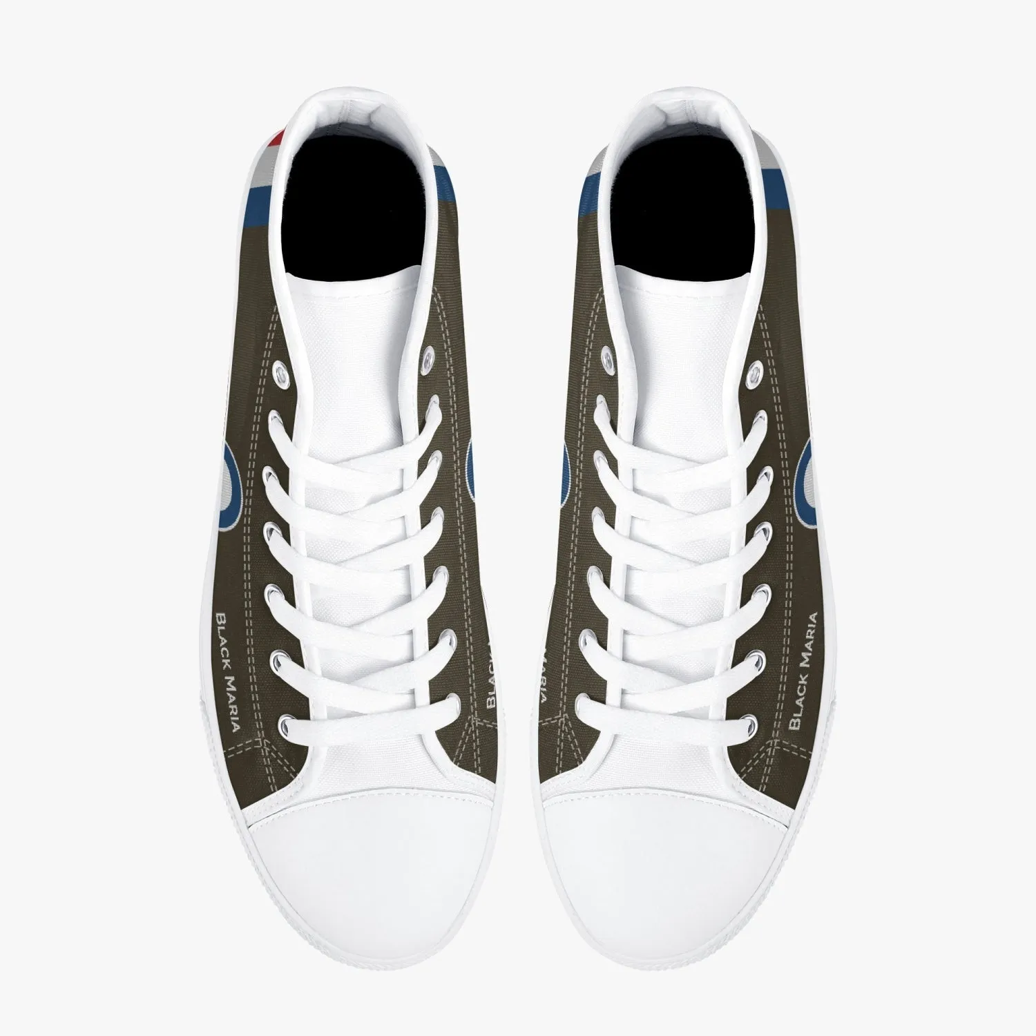Sopwith Triplane ‘Black Maria’ High Top Canvas Shoes