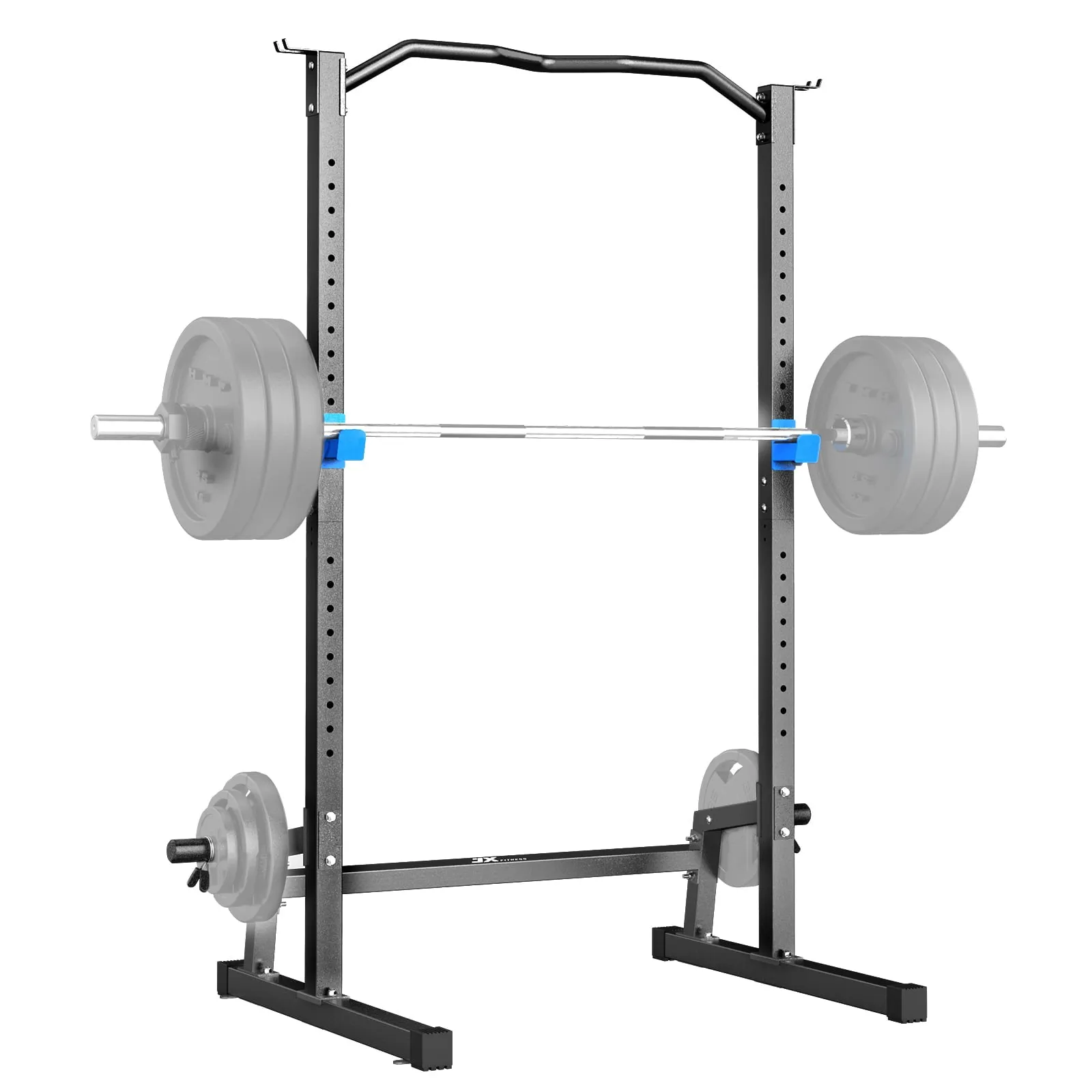 Squat Rack Machine Barbel Folding Weight & Bench Press Rack Stand