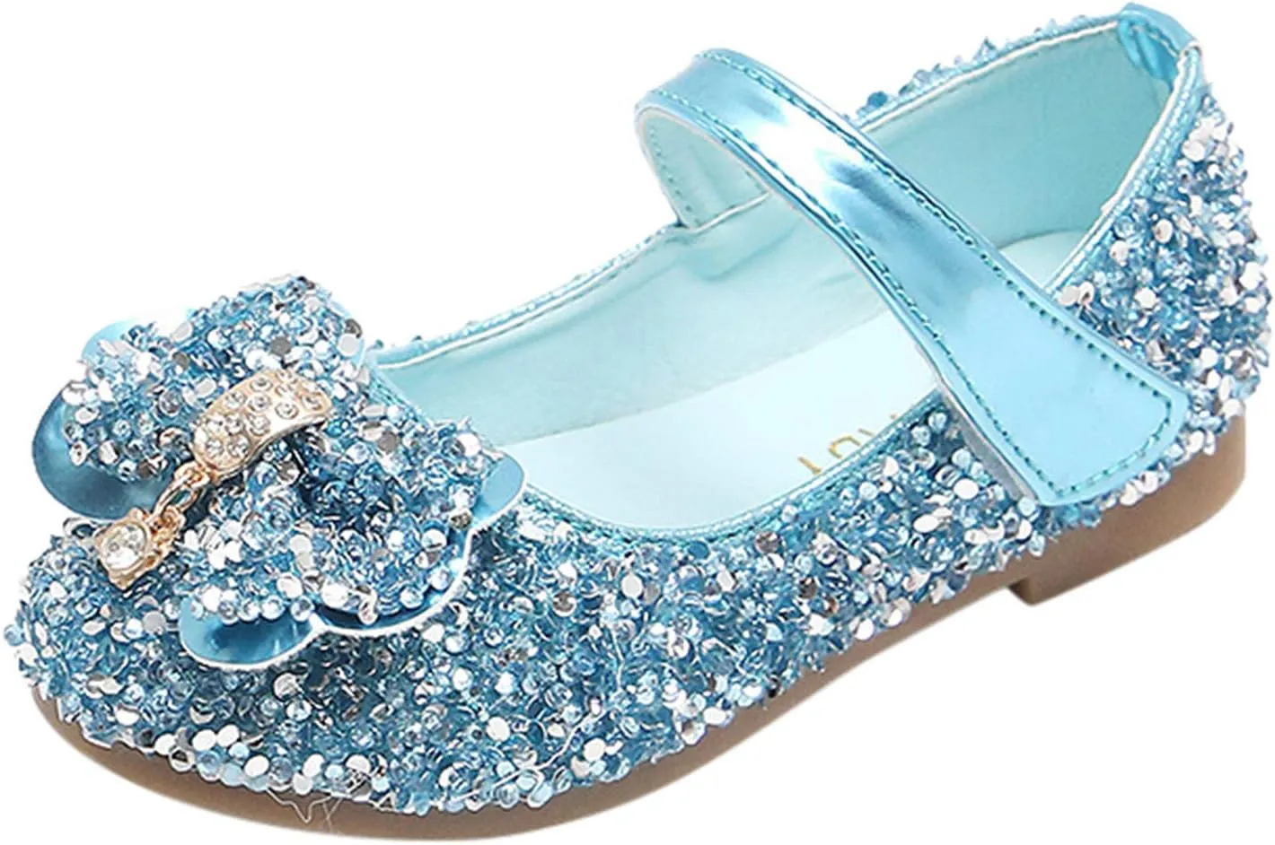 Tennis Shoes Little Boys Toddler Sandals Bow Shoes Crystal Kids Girls Princess Non-Slip Shoes Fashion Baby Shoes Shoes for Toddlers