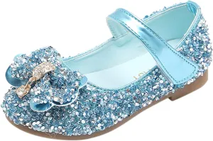 Tennis Shoes Little Boys Toddler Sandals Bow Shoes Crystal Kids Girls Princess Non-Slip Shoes Fashion Baby Shoes Shoes for Toddlers