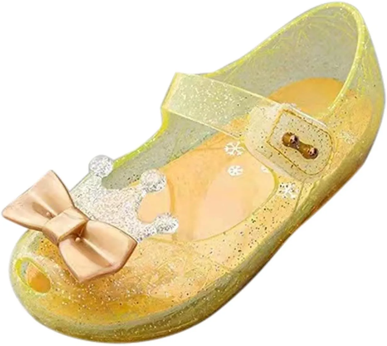 Toddler Boy Running Shoes Girls Shoes Crown Flash Diamond Crystal Soft Sole Non Slip Sandals 3 Month Infant