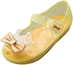 Toddler Boy Running Shoes Girls Shoes Crown Flash Diamond Crystal Soft Sole Non Slip Sandals 3 Month Infant