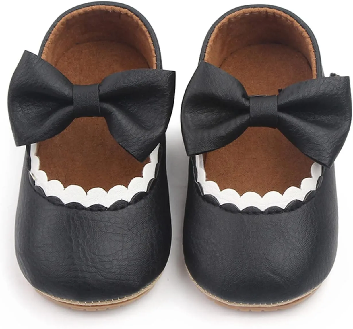 Toddler Girl Shoe Wedding Princess Crib Rubber for First Bowknot Dress Party Girls Toddler Shoes Infant Walking Shoes Sole Infant Baby Boots Size 4 Toddler Boots