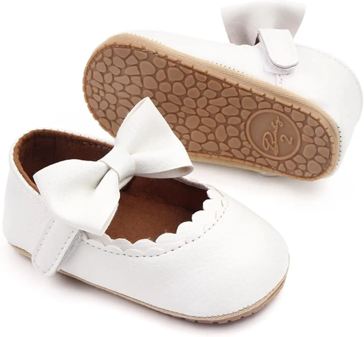 Toddler Girl Shoe Wedding Princess Crib Rubber for First Bowknot Dress Party Girls Toddler Shoes Infant Walking Shoes Sole Infant Baby Boots Size 4 Toddler Boots