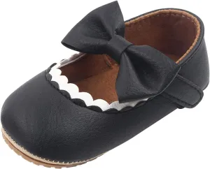 Toddler Girl Shoe Wedding Princess Crib Rubber for First Bowknot Dress Party Girls Toddler Shoes Infant Walking Shoes Sole Infant Baby Boots Size 4 Toddler Boots