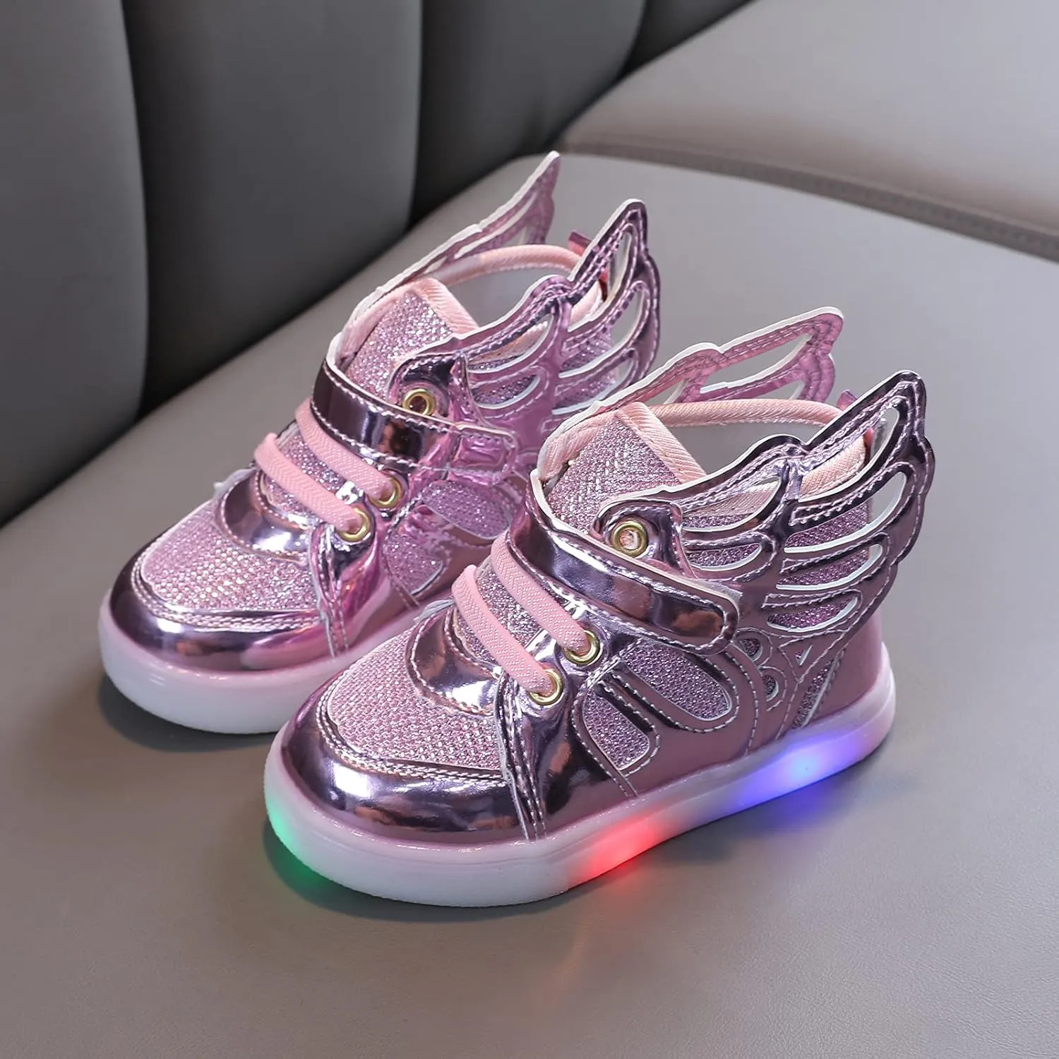 Toddlers Shoes Size 6 Bling Children Luminous Girls Light Led Kids Baby Shoes Sport Baby Baby Girl Slip Shoes