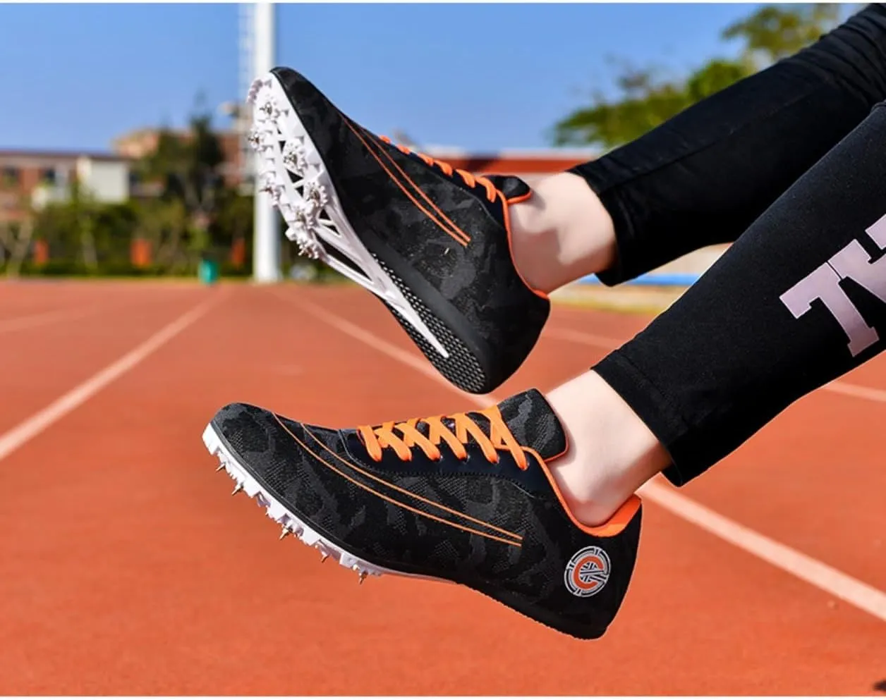 Track & Field Spikes Breathable Racing, Jumping, & Running Shoes for Men, Women, Boys, & Girls