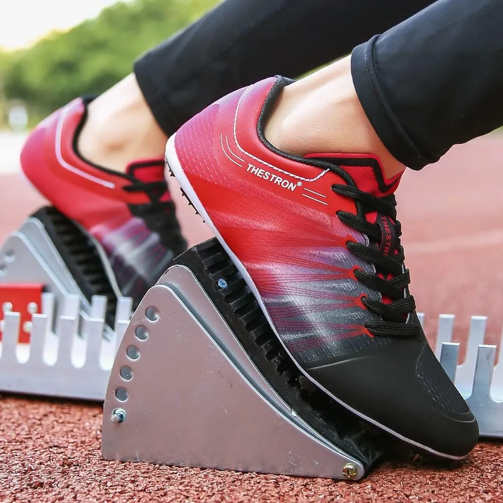 Track and Field Shoes Men Women Kids Spikes Sneakers Track Race Jumping Sneakers Girls Professional Running Nail Spikes Shoes Boys