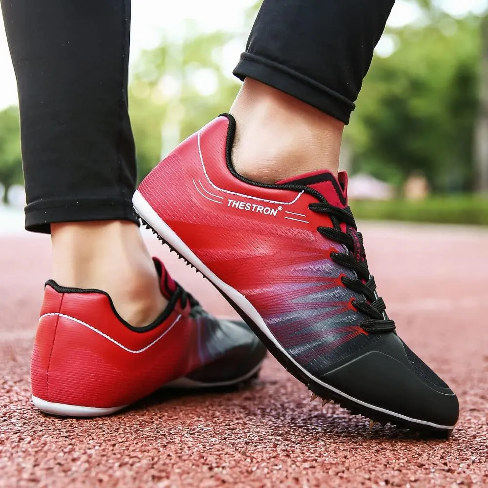 Track and Field Shoes Men Women Kids Spikes Sneakers Track Race Jumping Sneakers Girls Professional Running Nail Spikes Shoes Boys