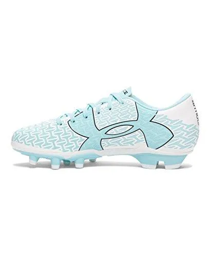 Ua Cf Force 2.0 Fg White/Black/Veneer Athletic Shoe