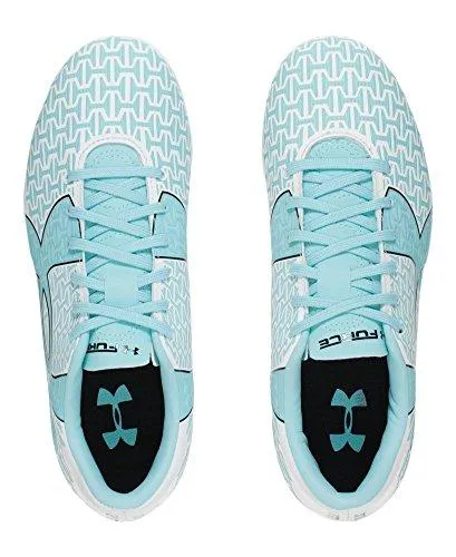 Ua Cf Force 2.0 Fg White/Black/Veneer Athletic Shoe