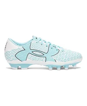 Ua Cf Force 2.0 Fg White/Black/Veneer Athletic Shoe