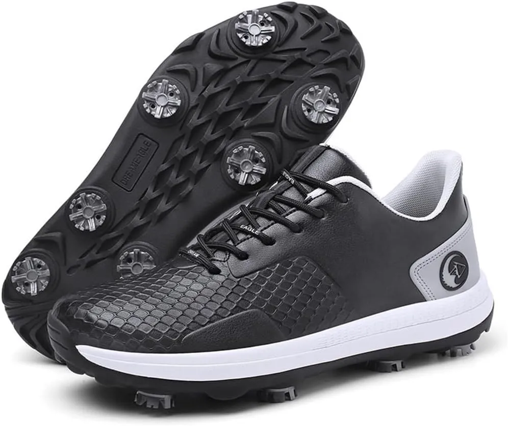 UCUZMI Golf Training Shoes for Men Outdoor Waterproof Golf Sport Sneakers Lightweight Golf Fitness Trainers