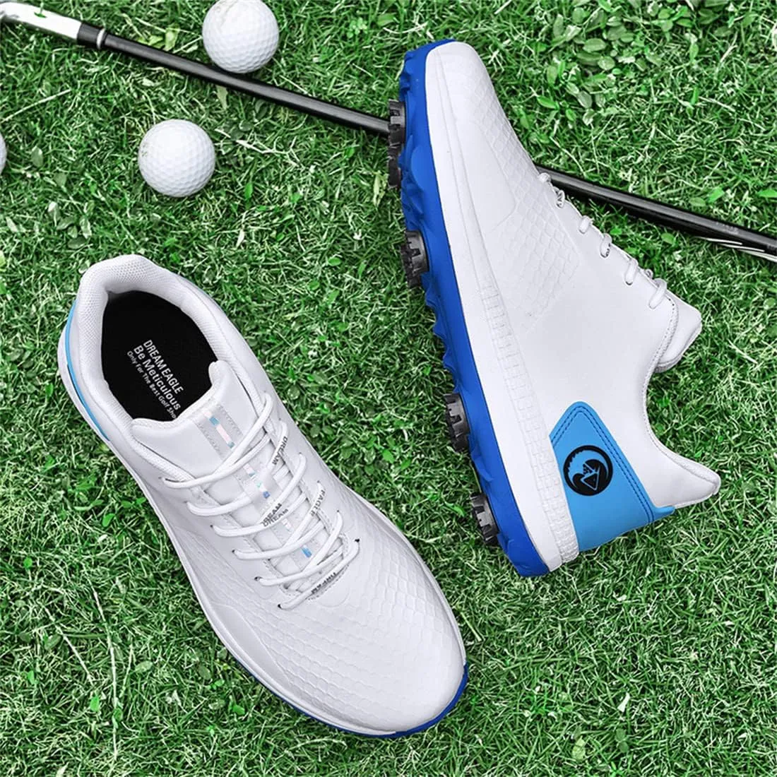UCUZMI Golf Training Shoes for Men Outdoor Waterproof Golf Sport Sneakers Lightweight Golf Fitness Trainers